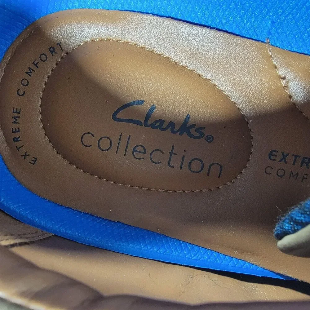 Clark's‎ Collection Men's Size 11M Malwood Dark Sand Shoes